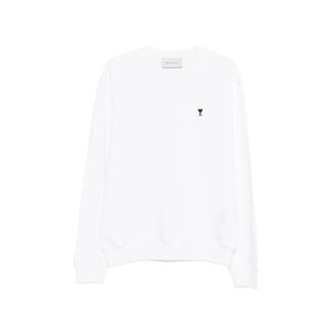 Ami Paris White Sweaters & Knitwear - Sweatshirts Men